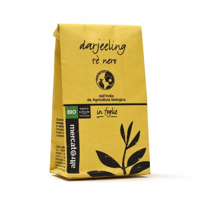 darjeeling - tè nero in foglie - bio - india - 50 g