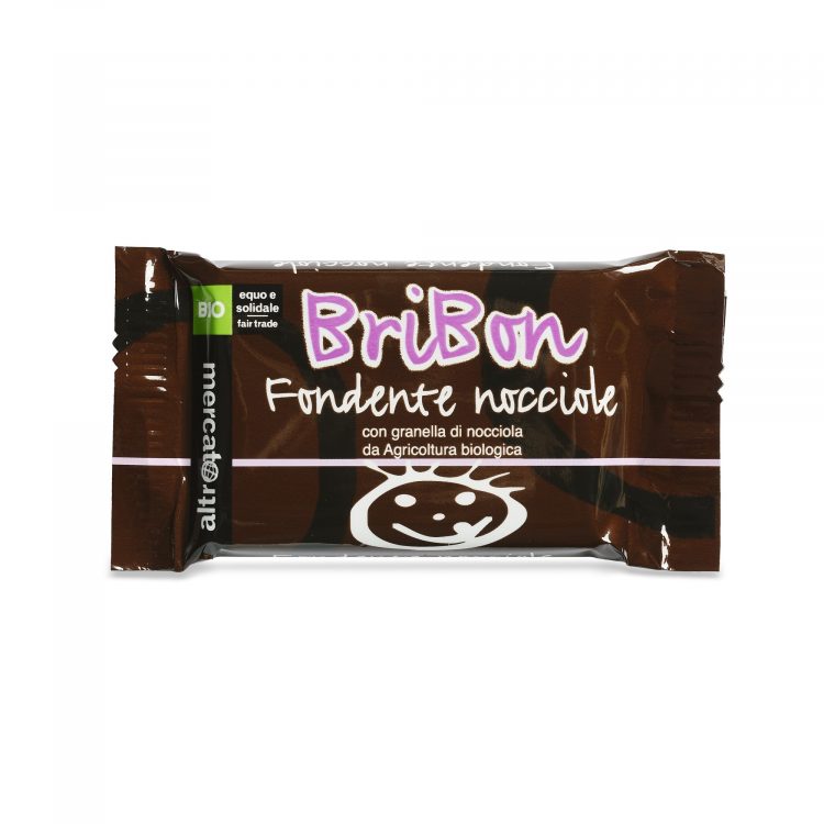 bribon - cioccolato fondente nocciole bio