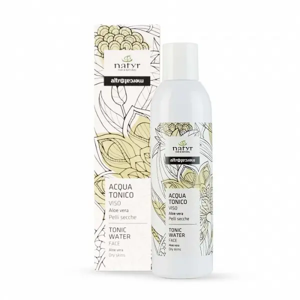 Acqua tonico - idratante delicato - senza allergeni - aloe vera - 125 ml