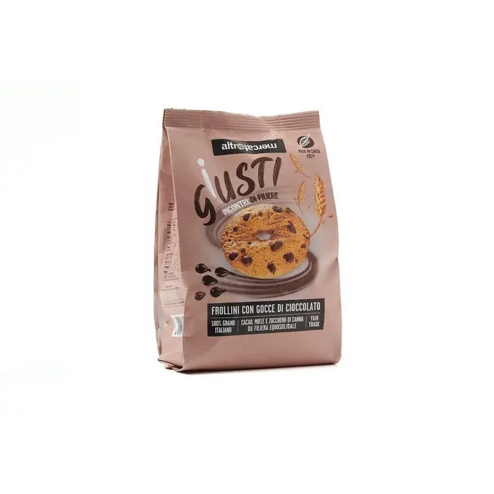Frollini con gocce di cioccolato - 300g