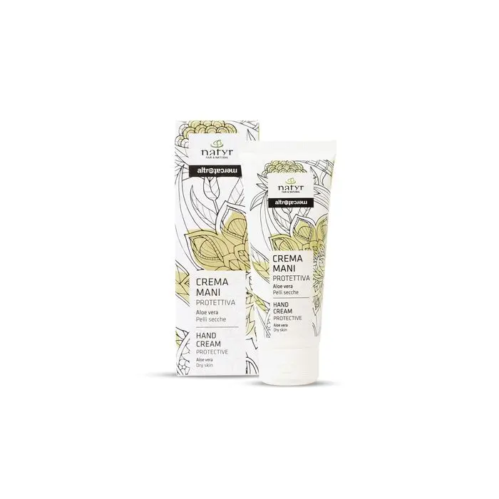 Crema mani - protettiva - pelli secche - Aloe Vera - 75 ml