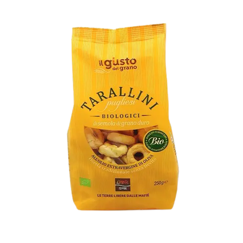 tarallini pugliesi bio - libera 250 g