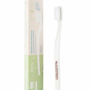 Spazzolino fibra vegetale setole medie