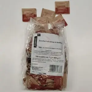 zucchero di canna in bustine - 150 bustine da 3g - immagine 2