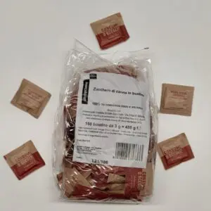 zucchero di canna in bustine - 150 bustine da 3g - immagine 3